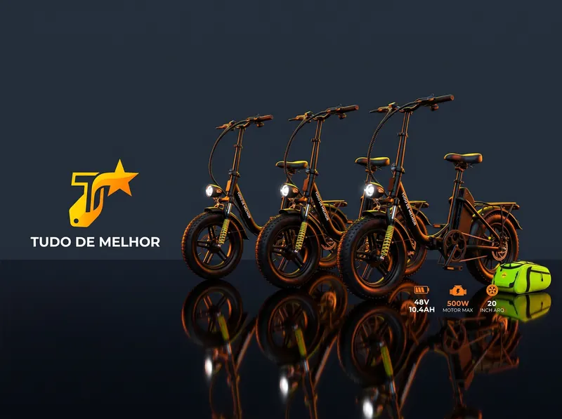 Bicicletas Elétricas Dobráveis 2026 - ranking Tudo de Melhor