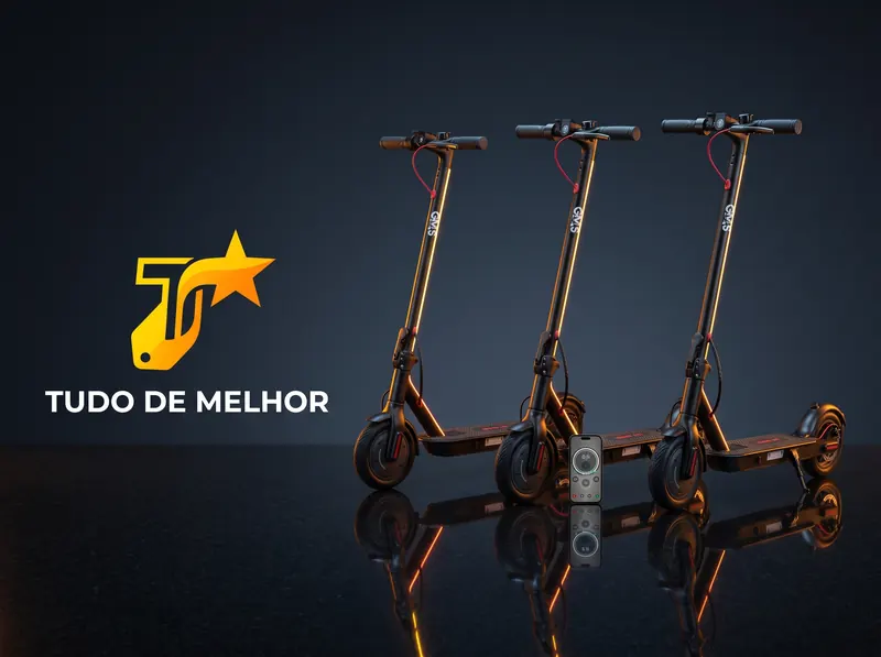 Patinetes elétricos urbanos e 1000W — ranking de veículos elétricos leves